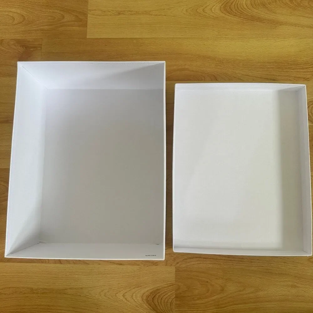 Dior EMPTY shoe box - white medium gift box, L 12.75